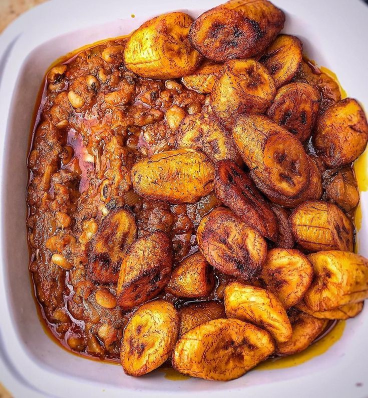 beans and plantain